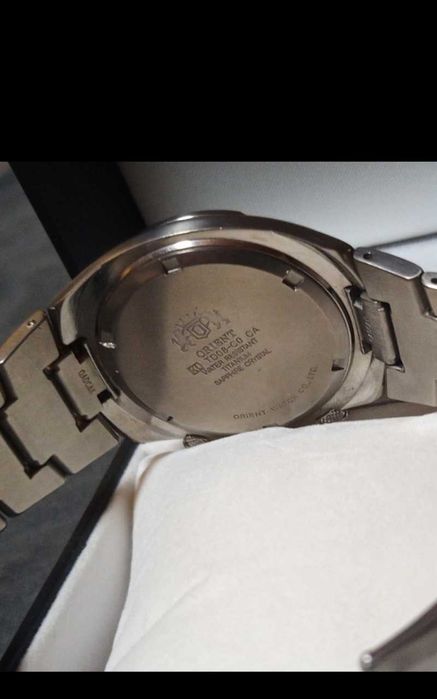 годинник Orient titanium хронограф