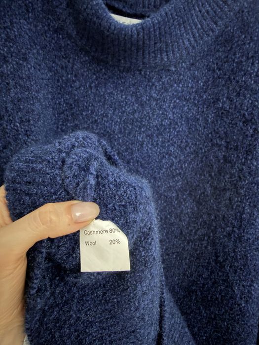 Свитер оверсайз кашемир шерсть