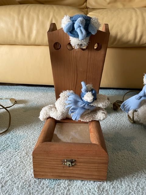 Items de madeira para quarto de criança