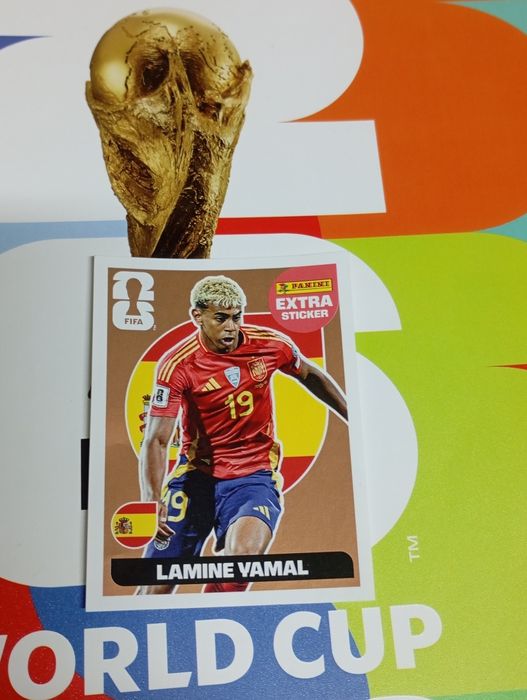 Cromo extra Lamine yamal bronze
