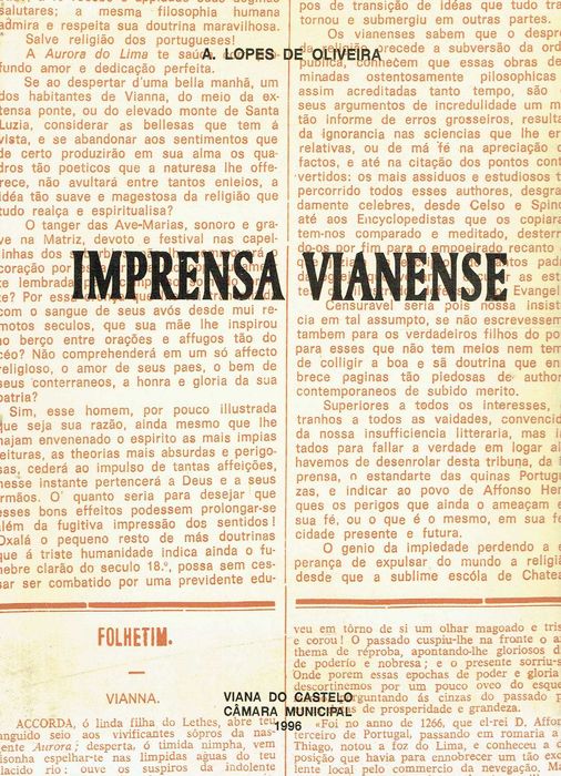 1051
	
Imprensa vianense  
de A. Lopes de Oliveira.