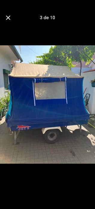 Atrelado tenda - ótimo estado