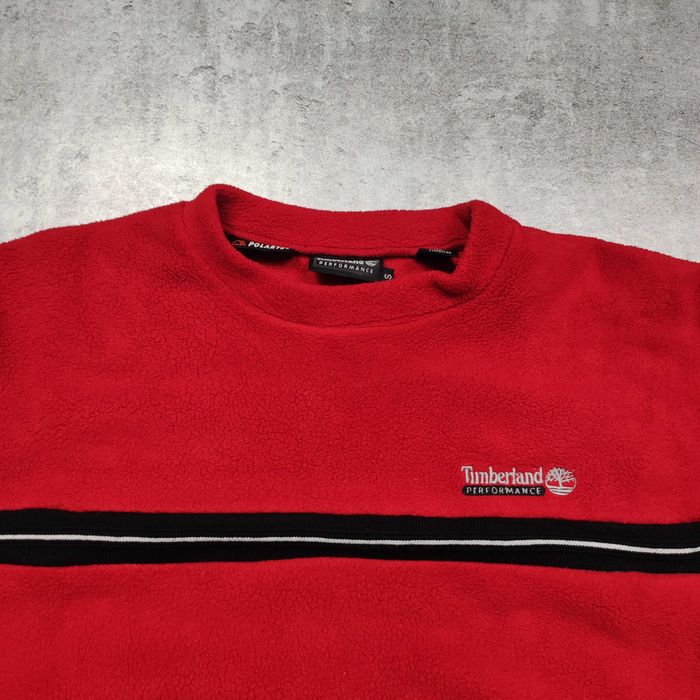 MĘSKA Bluza PREMIUM Polar Fleece Timberland PolarTEC Performance Haft