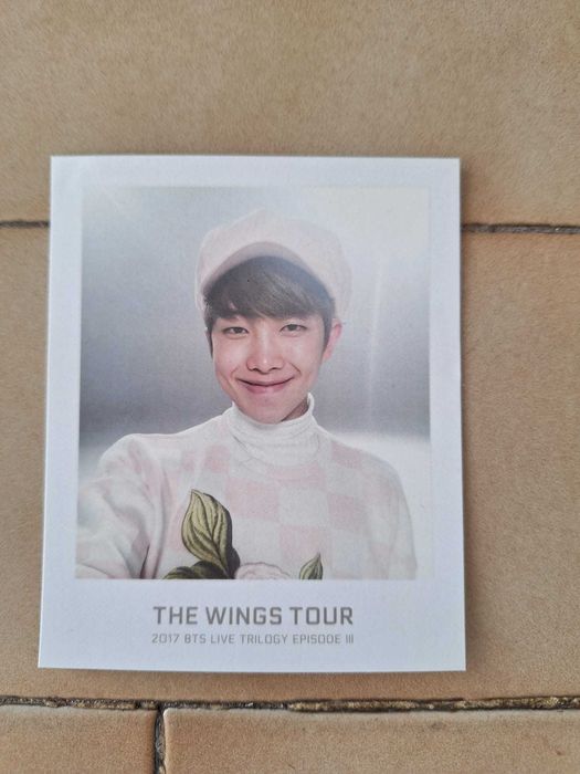 Photocard BTS RM the wings tour