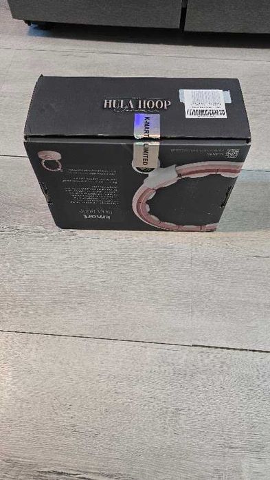 K-MART u5 Hula Hoop z inteligentną wagą różowy  regulacja 56-112 cm