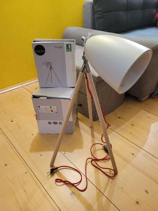 Lampa stojąca inspire congo nowa