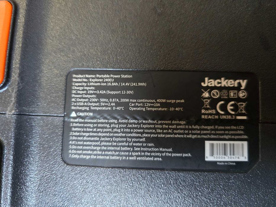 Vendo uma powerbank/gerador Jackery