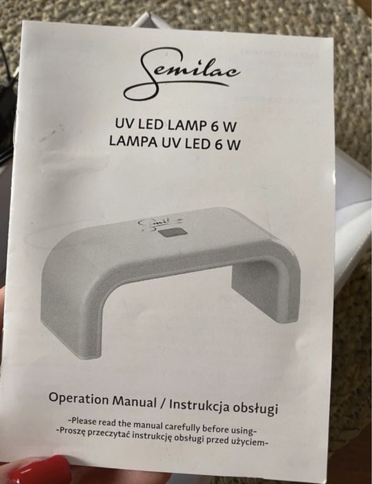 lampa UV LED 6 W semilac