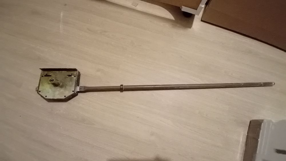 Fechadura usada com 1 tranca