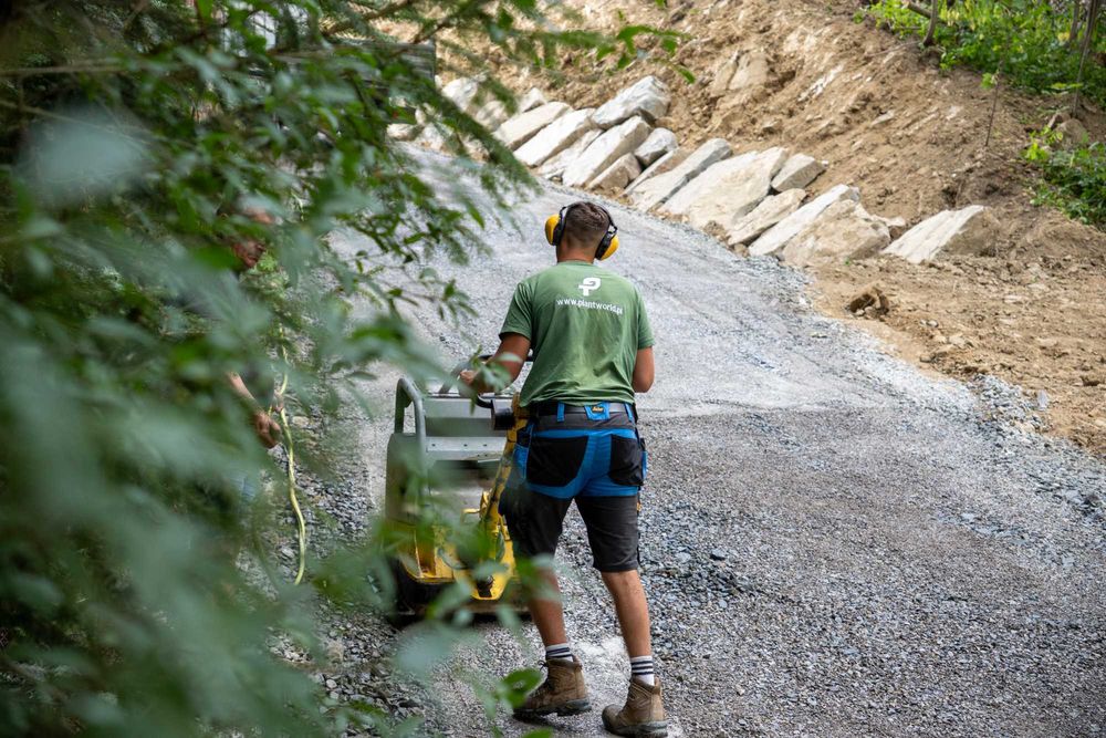 Prace ziemne i brukarstwo | Podjazdy, tarasy, ogrodzenia