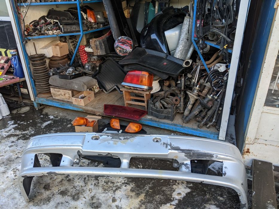 Бампер передній ВАЗ 2115, 2113-14 б/в з підсилювачем