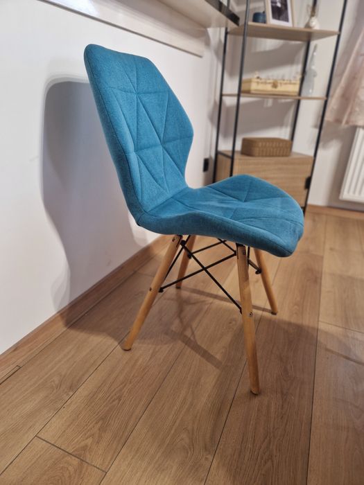 Krzesła skandynawskie do salonu 6 szt.