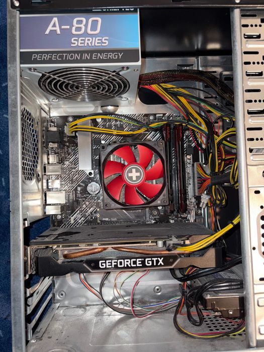 ПК Ryzen 5500, GTX 1660 Super, 32 GB RAM, Asus B450