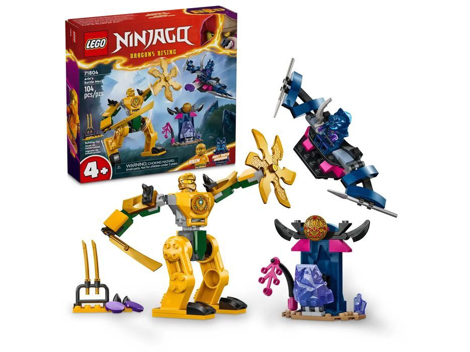Klocki Lego Ninjago 71804 Mech bojowy Arina 104 elementy