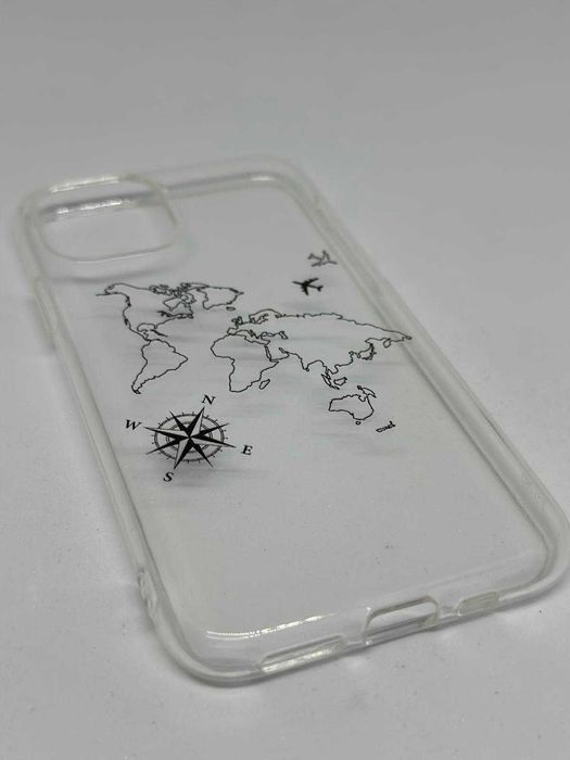 Obudowa Iphone 11 PRO Etui Case Silikonowy Mapa kod 573