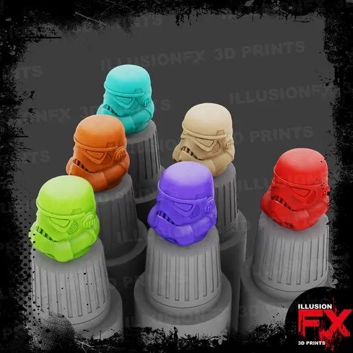 Próbniki na farbki Vallejo - XPress, Game Color/Air, True Metal 150szt