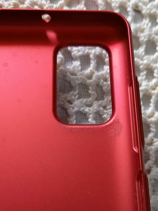 Etui plecki Samsung Galaxy A41 czerwone