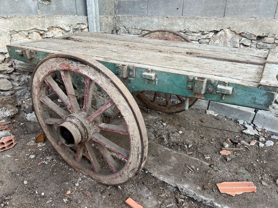 Carro de vacas antigo