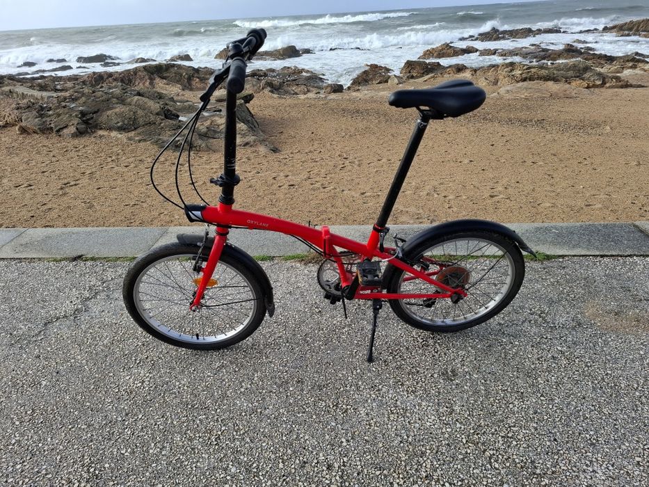 Bicicleta dobrável btwin