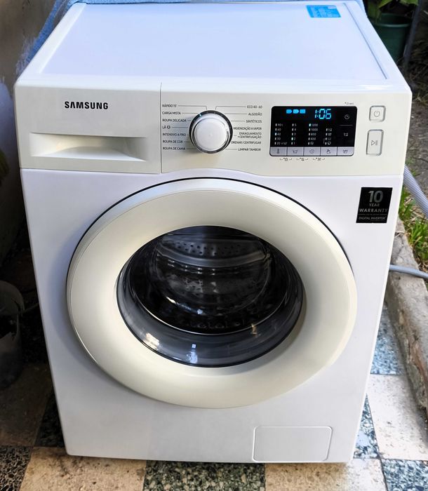 Máquina de Lavar Roupa Samsung 9 kg 1400 rpm A+++ eco bubble