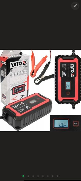 Зарядний пристрій YATO YT-83002 6/12 В, 10 А