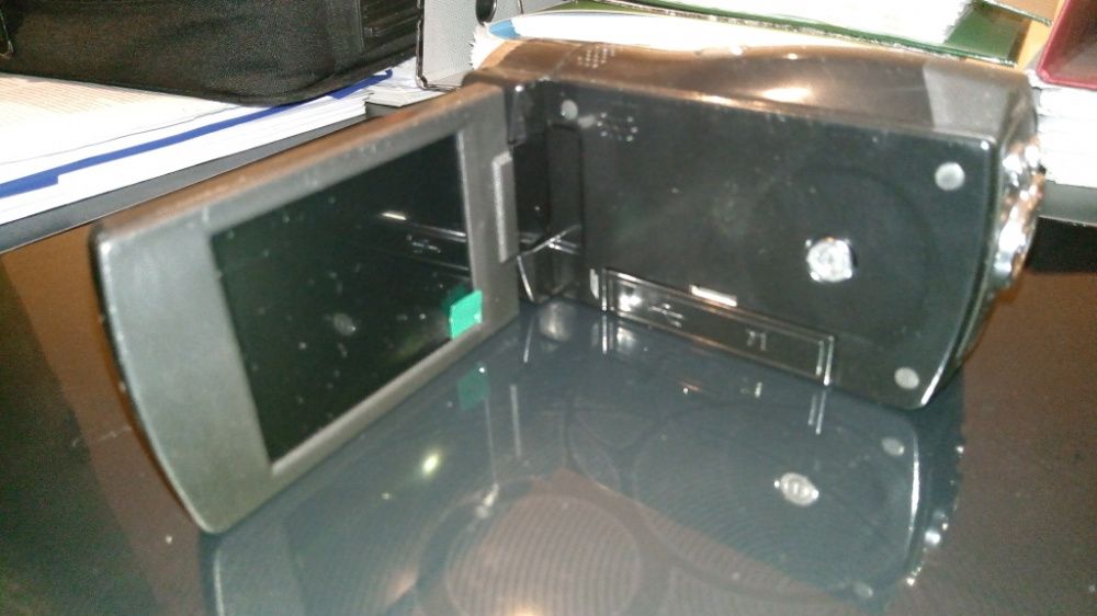 Máquina digital filmar