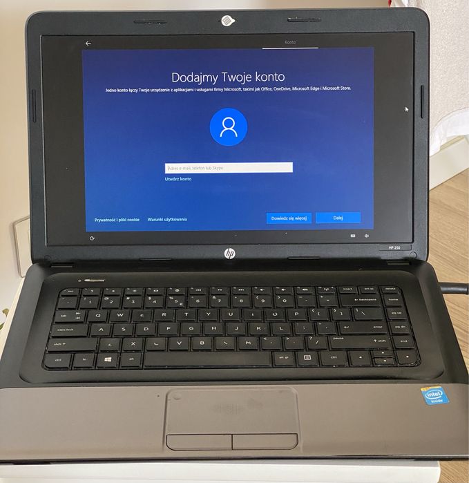 Laptop HP 250 G1, notebook PC