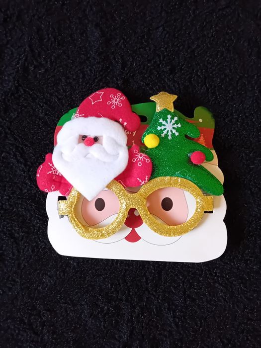 Świąteczne okulary dla dziecka