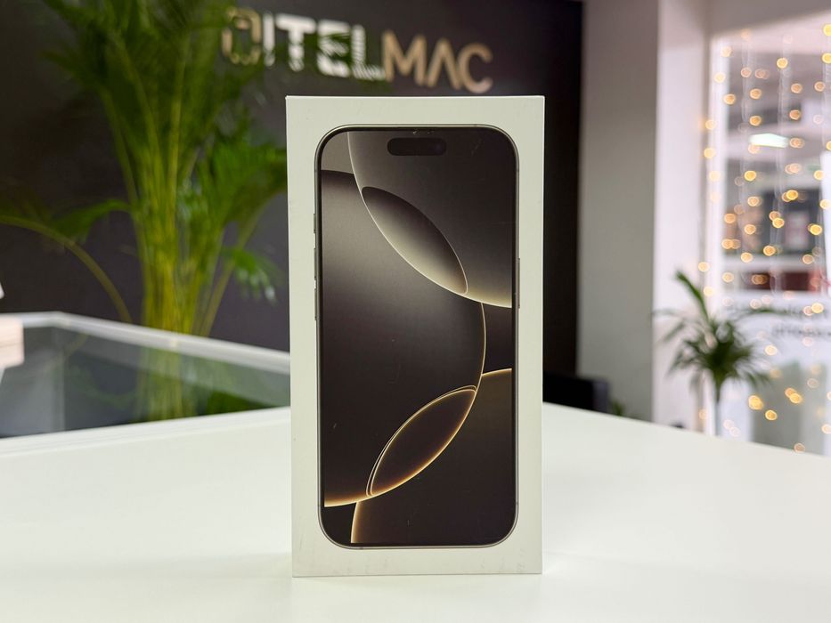 Apple iPhone 16 Pro 512 GB 5G • PLOMBA Natural • BAT 100% • Gwarancja