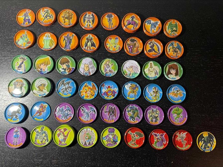 Tazos metálicos Yu-Gi-Oh!