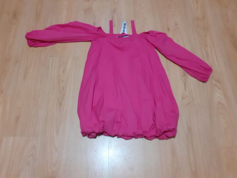 Vestido/tunica rosa choque  da marca viadellrose