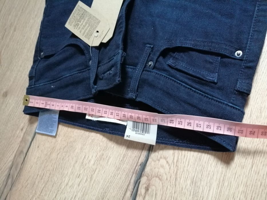 Spodnie levis jeansy xxs shaping skiny