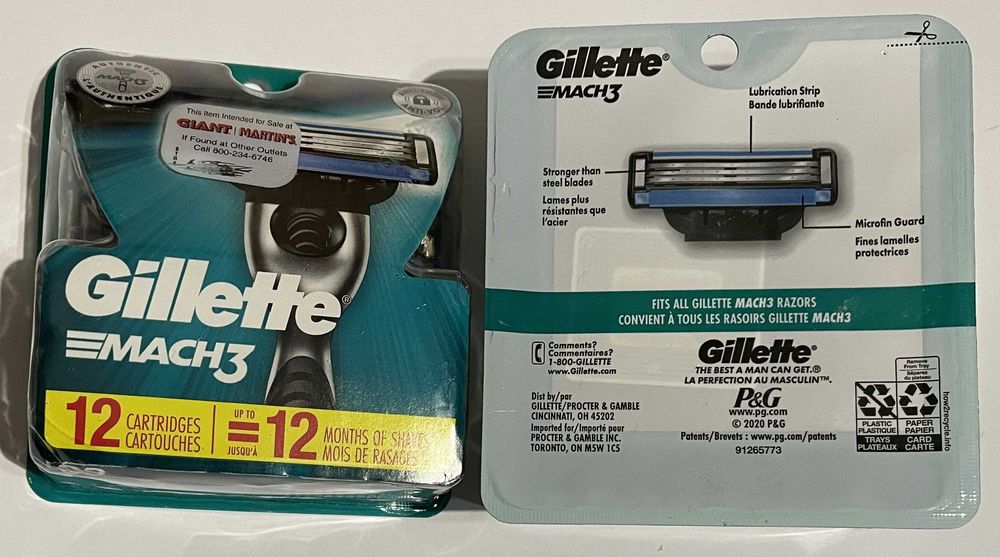 Оригинал США 100% Gillette Mach3 8шт,лезвия USA катриджи, Лосьон