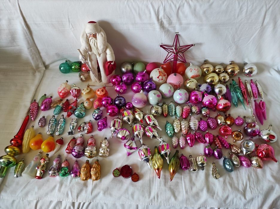 Ёлочные игрушки СССР
