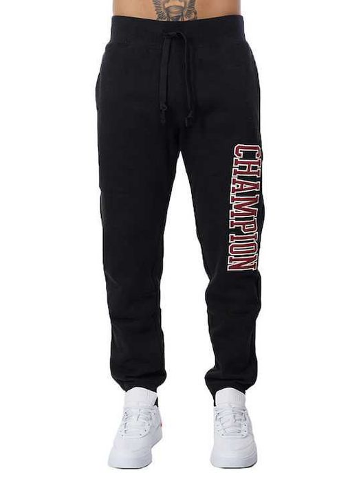 CHAMPION Spodnie Dresowe Męskie L Oryginalne Super Stan Bawełna