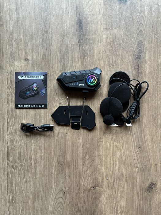Intercomunicador Bluetooth para capacete de moto