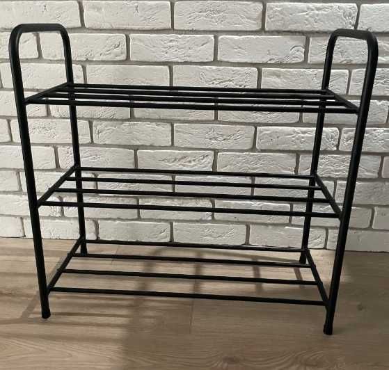 Półka organizer stojak regał szafka na buty metalowy 3 półki loft