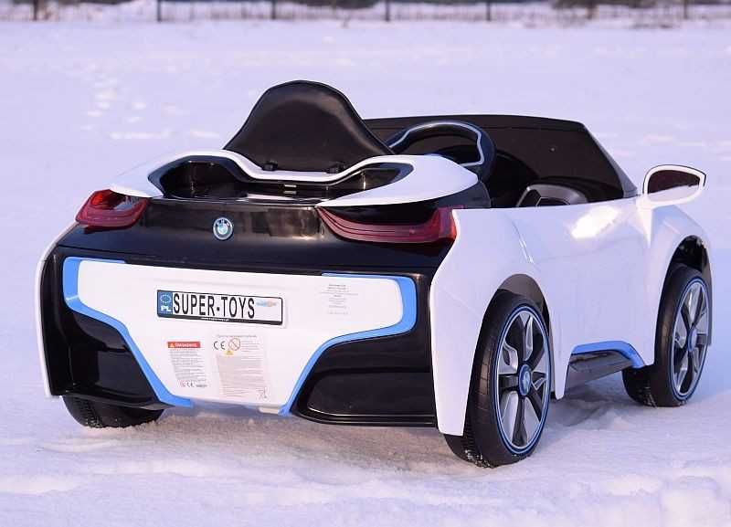 Auto samochód na akumulator BMW I8 Lift sportowe jeździk autko RC