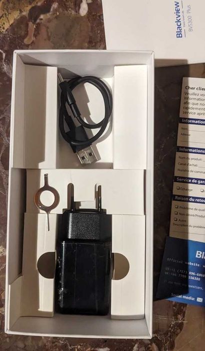 Smartfon Blackview BV5300 Plus 8/128GB Czarny