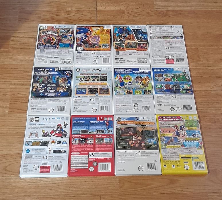 Jogos Originais Wii Nintendo Wii U