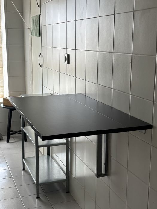 Mesa de Parede Retratil Norberg Ikea