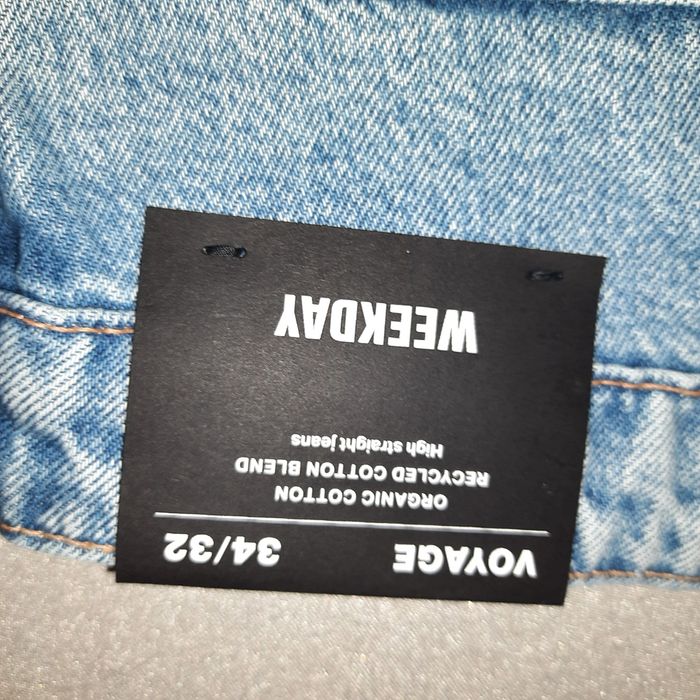 Jeansy_spodnie damskie 34/32_VOYAGE HIGH - Jeansy Straight Leg_NOWE