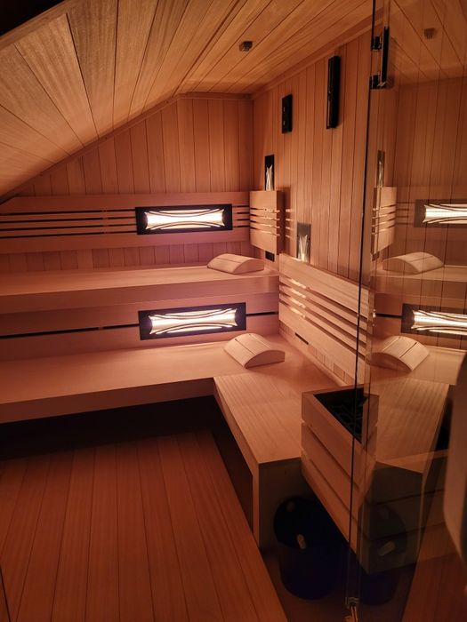 Sauna wewnętrzna na wymiar