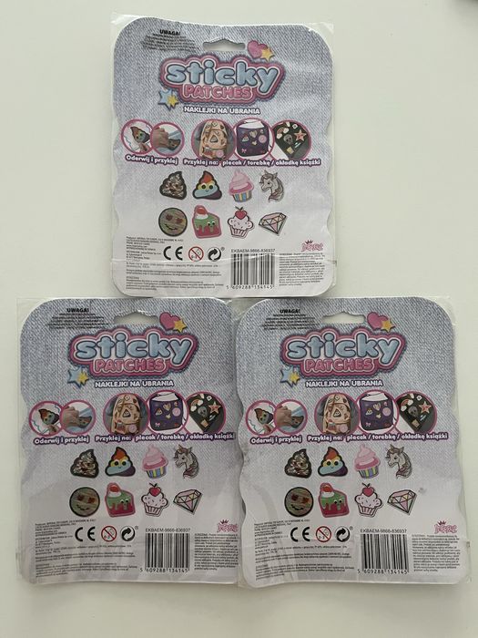 naklejki na ubrania Sticky Patches