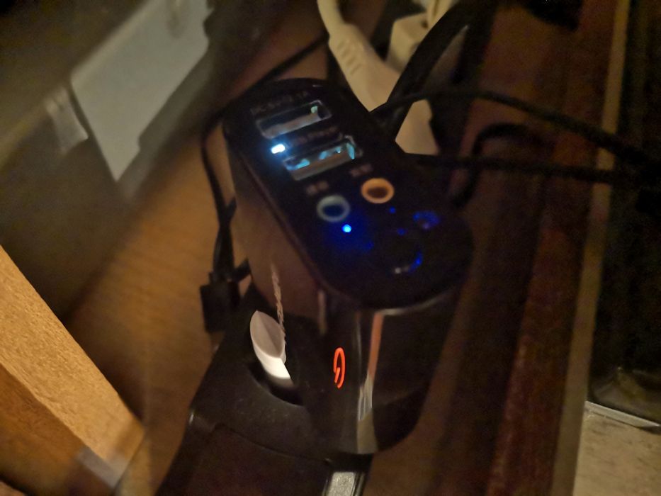 Recetor Bluetooth - Áudio /Mp3 - Carregador Telemóvel