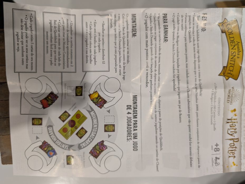 Jogo Harry Potter Apanha a Golden Snitch