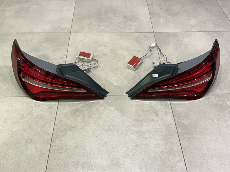 Фонари стопы фары LED Mercedes CLA Class W117 C117 Рестайлинг Ліхтарі