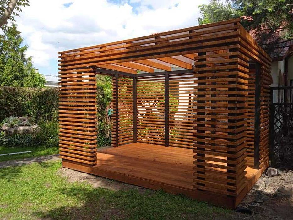 Deska tarasowa Modrzew Syberyjski ryflowana/gładka