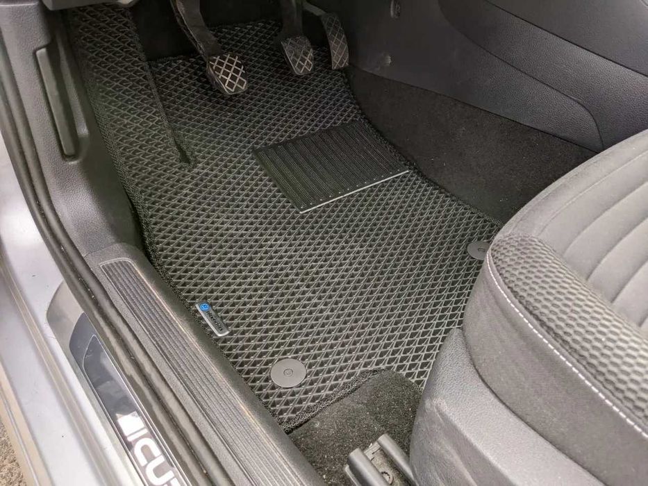 ЕВА коврики для Volkswagen Golf VI\ VII\ V\ IV\+3Д лапа\ EVA\ поліки