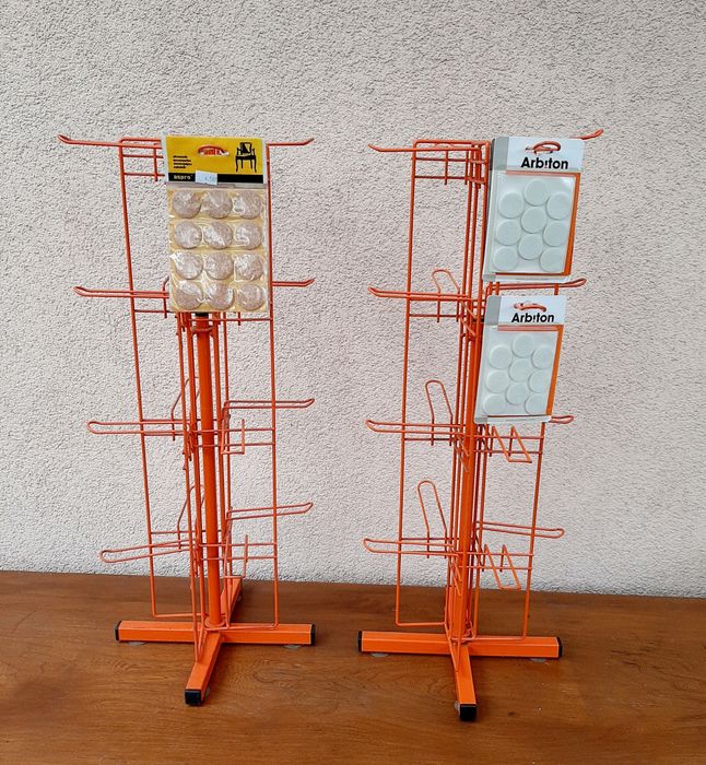 Regał metalowy stojak ekspozytor stojak na zawieszki regał do sklepu